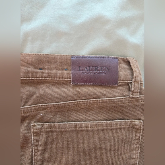 Ralph Lauren Womens Brown Corduroy Pants - Picture 8 of 10